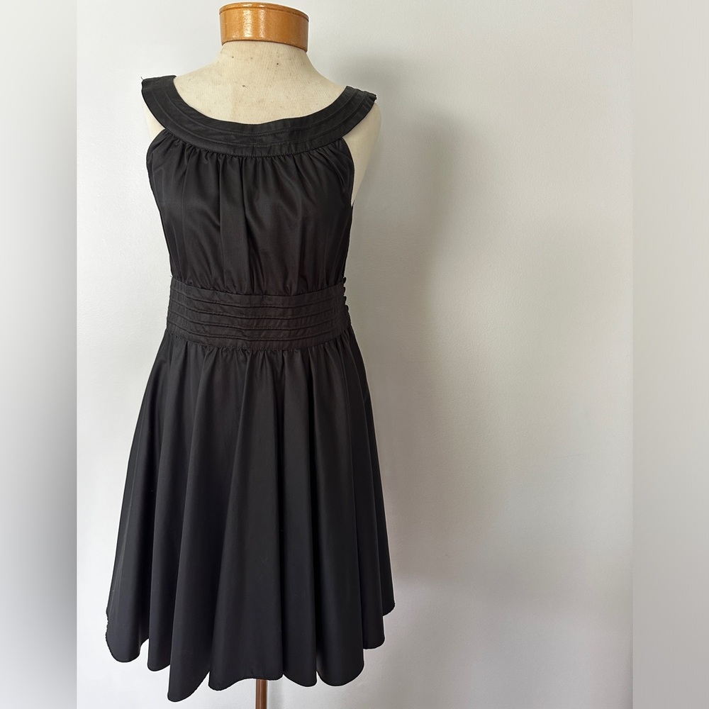 French Connection black cotton dress